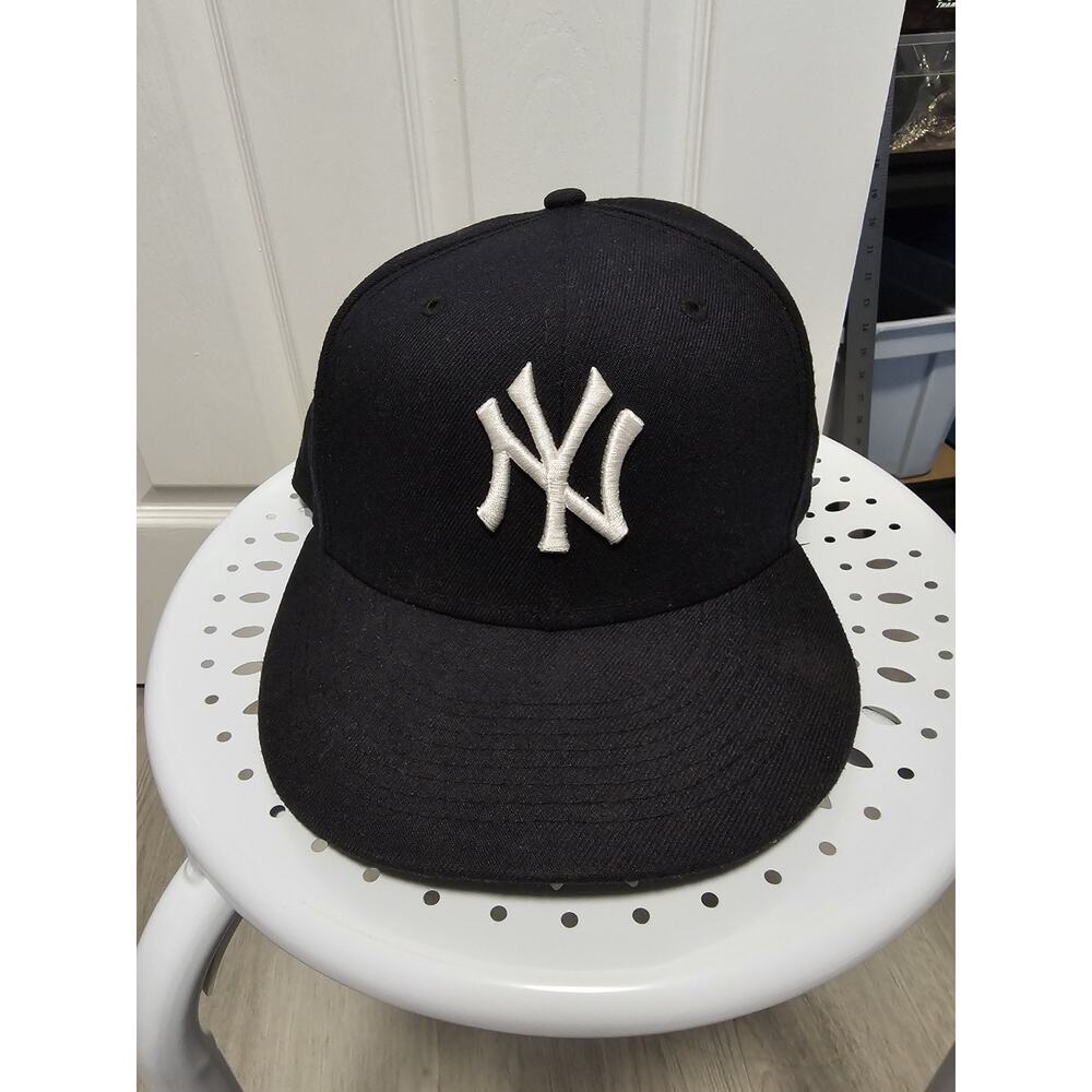 NEW YORK YANKEE (NAVY BLUE) 59 FIFTY FITTED MLB CAP 7.5